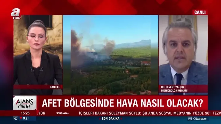 Orman yangınlarının yaşandığı afet bölgesinde hava nasıl olacak? Sıcaklar ne zaman bitecek?