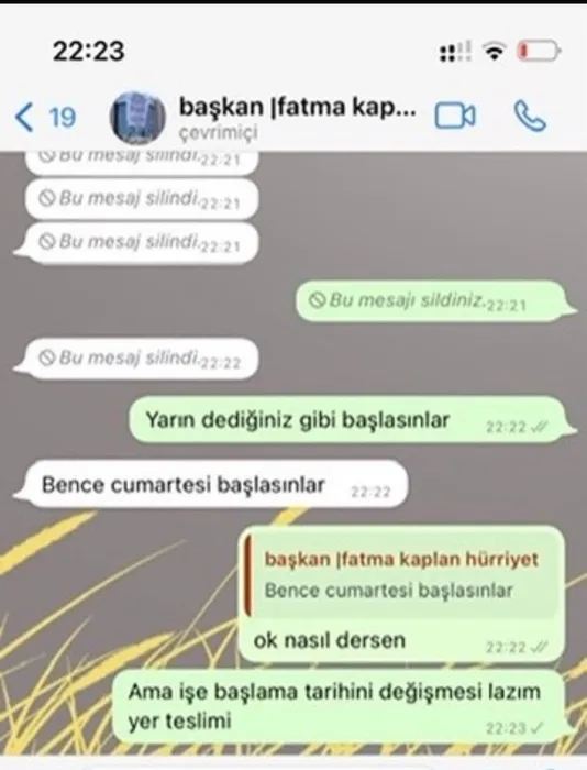 İş adamından 3 kilo altın itirafı: Whatsapp’ta ihale pazarlıkları!