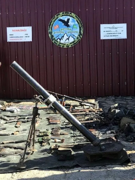 Şırnak’taki operasyonda Rus yapımı METİS füzesi ele geçirildi
