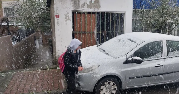 İstanbul’da kar sürprizi