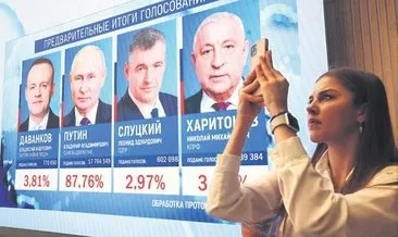 Putin’in % 87.8’lik zaferi