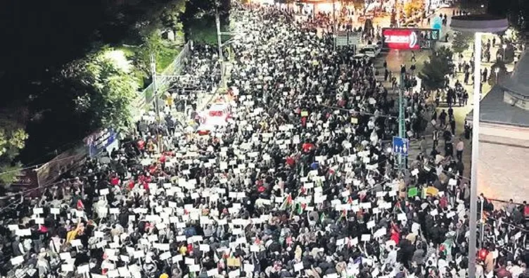 Türkiye, Gazze için meydanlara indi