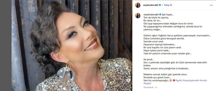 Arabesk ustası trajik şekilde hayatını kaybetmişti! Büşra Pekin’den yürek sızlatan Güllü paylaşımı: Hani dertleşecektik