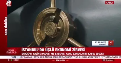 SON DAKİKA: Merkez Bankası’ndan piyasaya 4. müdahale geldi! İstanbul’da üçlü ekonomi zirvesi... | Video