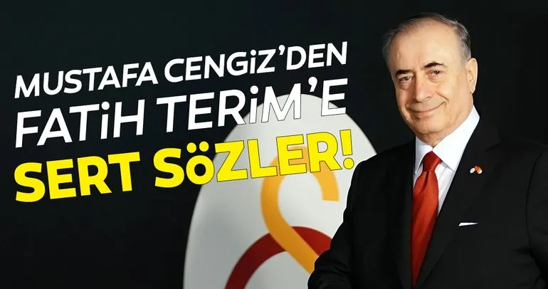 SON DAKİKA HABER! Galatasaray Başkanı Mustafa Cengiz’den flaş Arda Turan ve Fatih Terim açıklaması! Fikir ayrılığındaysak...