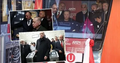 Başakşehir-Kayaşehir metrosu hizmete açıldı: Başkan Erdoğan ilk sürüşü gerçekleştirdi