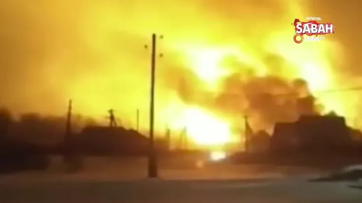 Rusya’da doğal gaz boru hattında patlama: 6 yaralı | Video