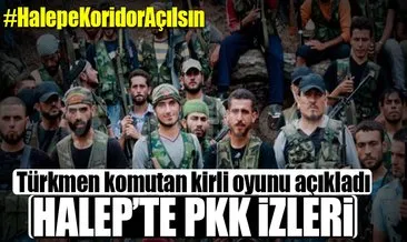 Halep’te PKK izleri