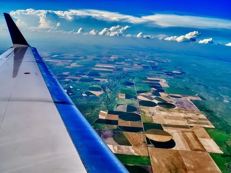 Uçak pencerelerinden dünyamızın en güzel 50 fotoğrafı