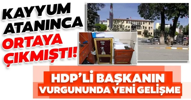 Son dakika: HDP’li başkanın vurgununda yeni gelişme! Kayyum atanınca ortaya çıkmıştı...