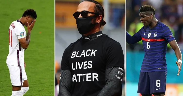 Spor dünyası ırkçı saldırılara karşı tek yürek! İngiliz futbolculara destek