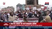 Sendika temsilcileri Taksim’de! HAK-İŞ Başkanı Mahmut Arslan’dan açıklama...