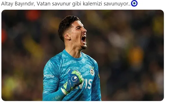Galatasaray - Fenerbahçe derbisinin ardından flaş yorum! Altay Bayındır Neuer’den iyi