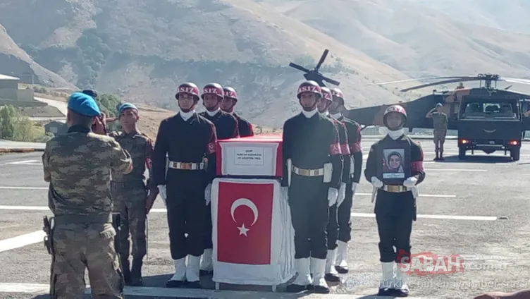 Şehit anne ve bebeği için tören düzenlendi