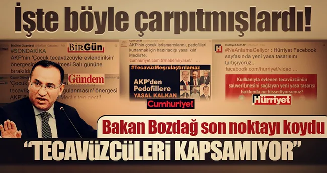 Çarpıtılan düzenlemeye son noktayı koydu