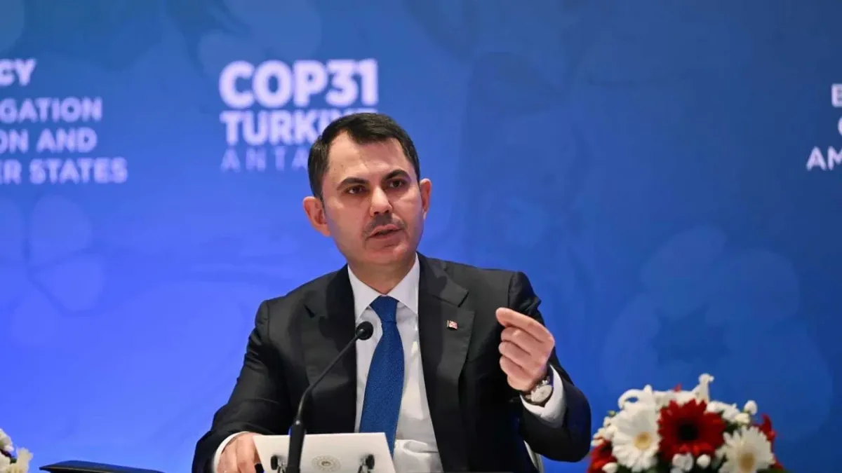 COP31 yol haritası BM'de açıklandı! Bakan Kurum: Elimizi taşın altına koyma zamanı geldi