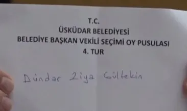 Üsküdar Meclisi’nde sayım usulsüzlüğü
