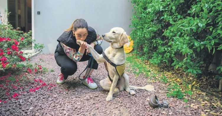 Türkiye’nin tek rehber köpek eğitmeni