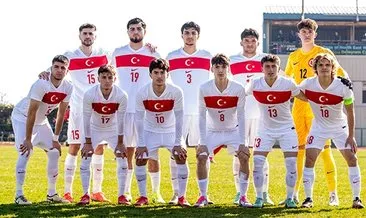 U19 Milli Takımı, İngiltere ile berabere kaldı!