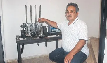 Yakıtsız motor yaptı
