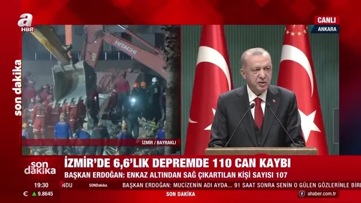 Başkan Erdoğan açıkladı: Depremzedelere destek | Video