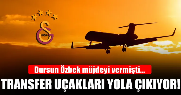 Galatasaray’da ’transfer uçakları’ yola çıkıyor!