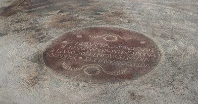 Kayseri’de İç Anadolu’nun en büyük mozaiği ortaya çıkarıldı