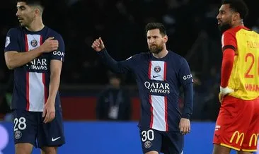 Ligue 1’in zirvesini ilgilendiren maçta PSG, Lens’i yendi