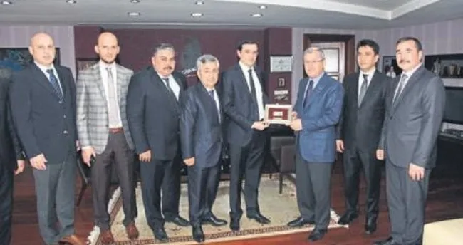 Özbek diplomatlar ATO’nun konuğu