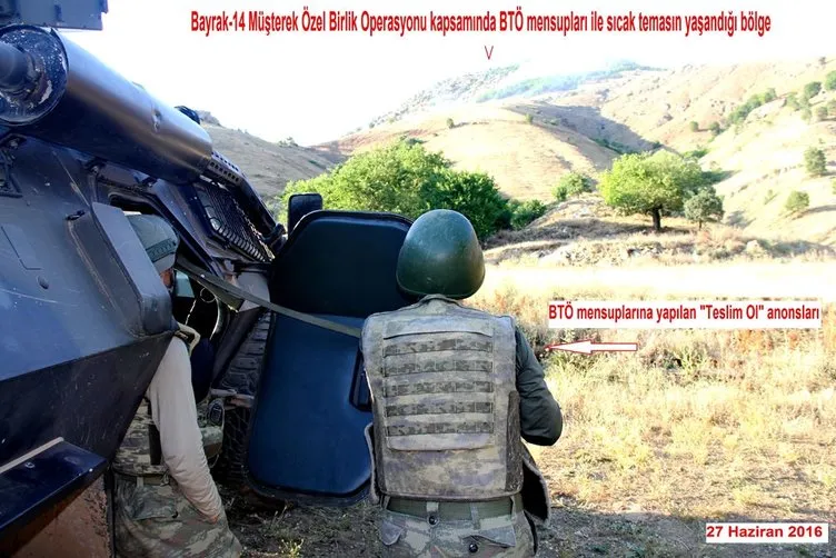 PKK’lılar böyle teslim oldu!