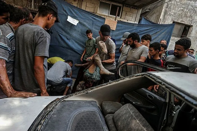 SON DAKİKA: Siyonist İsrail kadın ve çocuk demeden Gazze'de ev ev katliam yapıyor