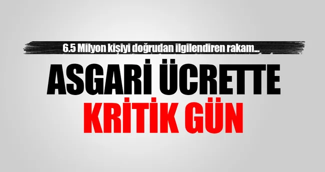 2017 asgari ücret rakamı için ikinci randevu
