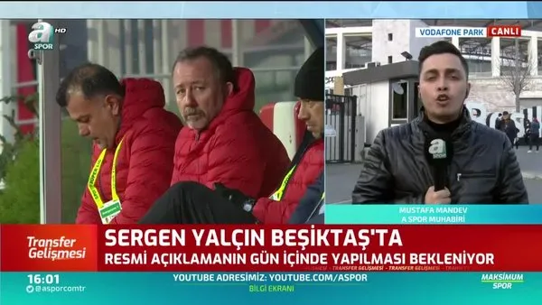 SON DAKİKA: Beşiktaş'ın yeni teknik direktörü Sergen Yalçın!