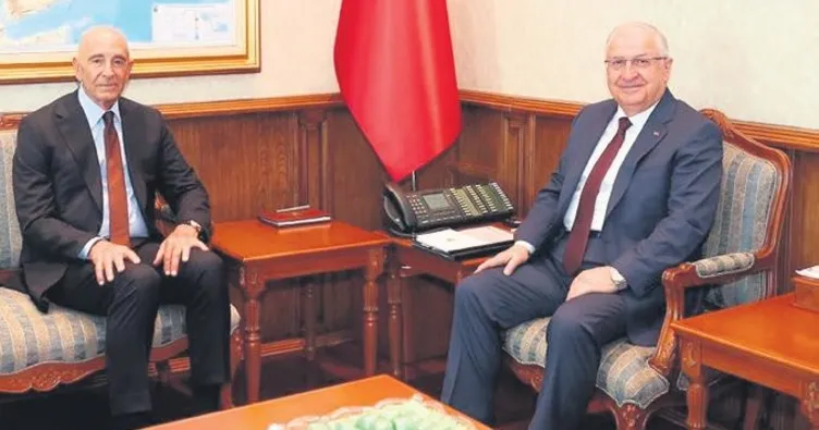 Bakan Güler, Barrack’ı kabul etti