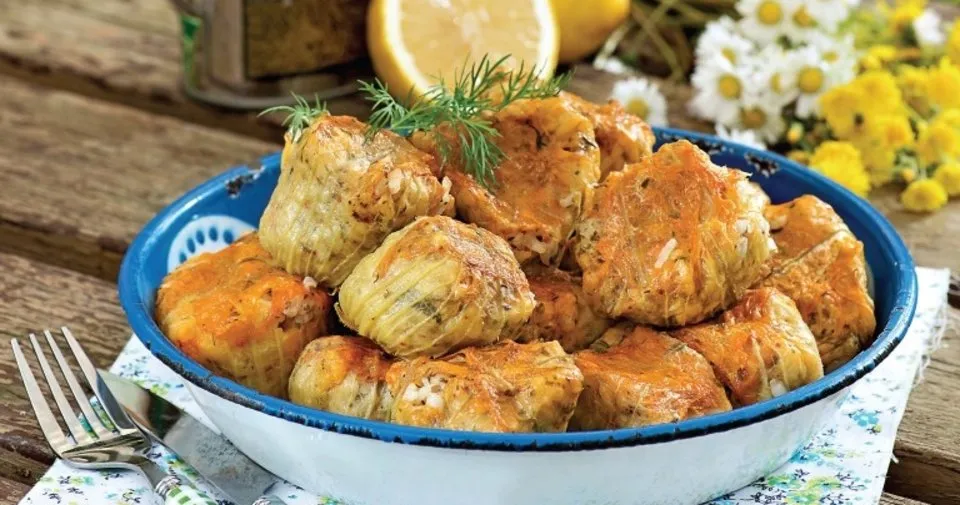 Zeytinyağlı Kabak Çiçeği Dolması Tarifi Tarifi Sebze Yemekleri Sofra