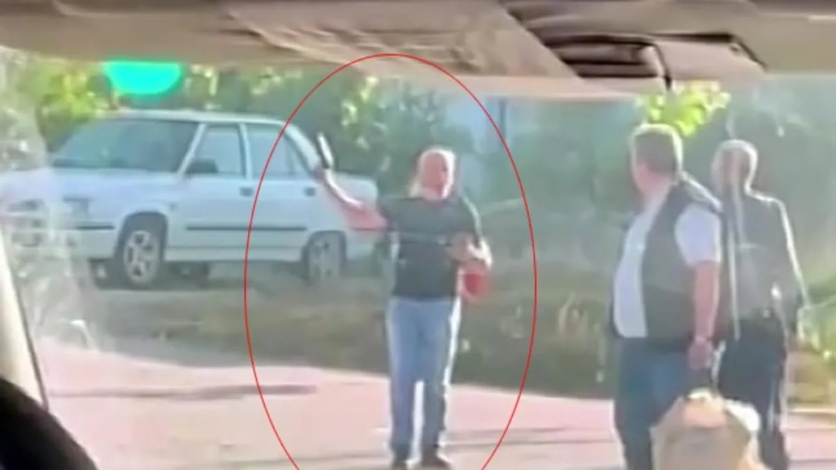 Elindeki silahla rastgele ateş açtı