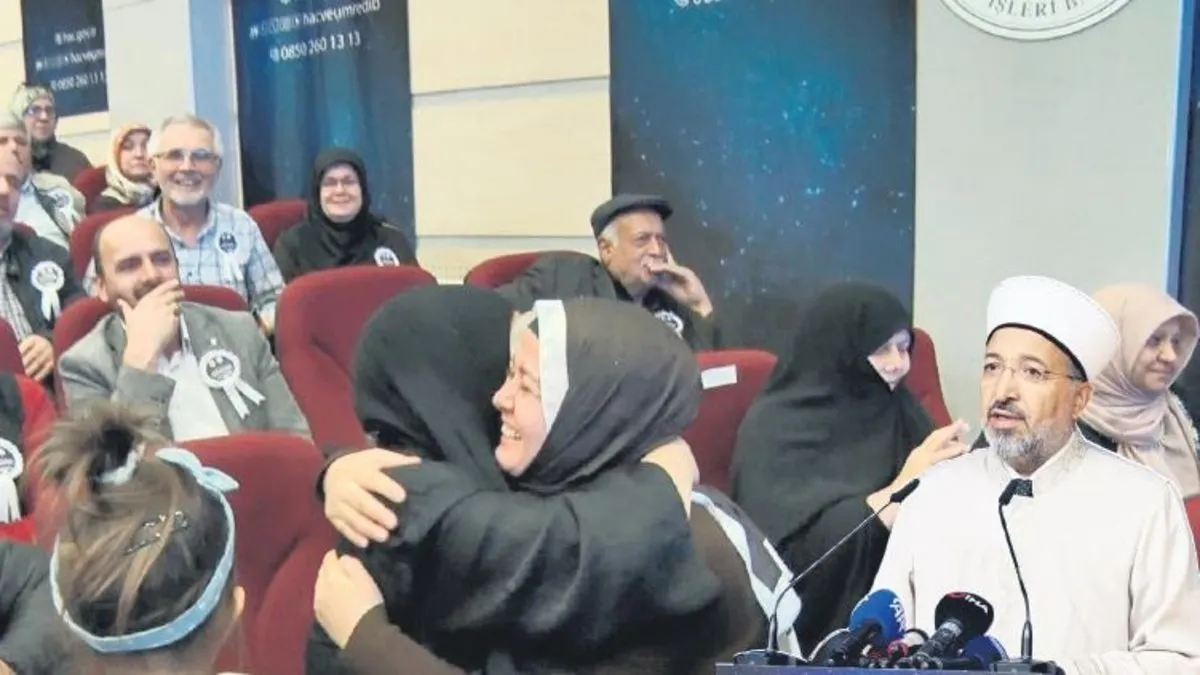 85 bin hacı adayı belirlendi 85 bin hacı adayı belirlendi