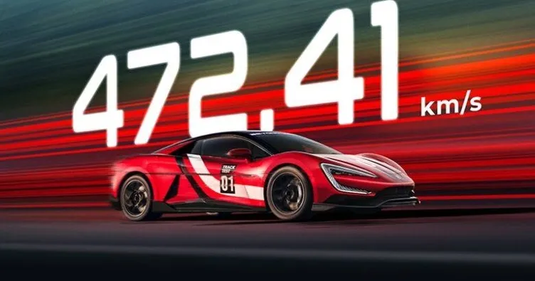 Dünya hız rekorunu 472.41 km ile kırdı