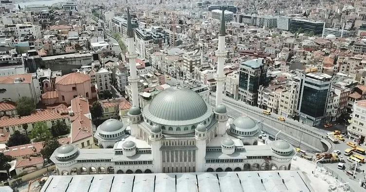 Taksim Camii’nin açılışı ertelendi