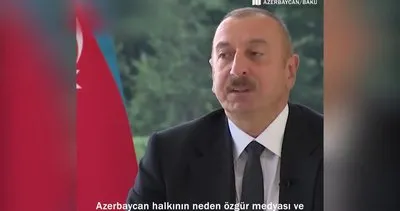 Azerbaycan Cumhurbaşkanı İlham Aliyev’den BBC muhabirinin provokatif sorularına ders niteliğinde sözler | Video