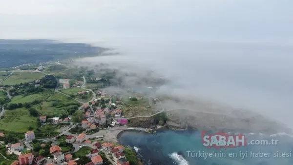 Boğaz'a sis çöktü; Kartpostallık görüntü ortaya çıktı