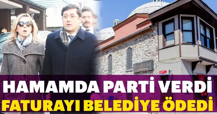 Murat Hazinedar’ın eşine suçlama: Hamamda parti verdi, faturayı belediye ödedi