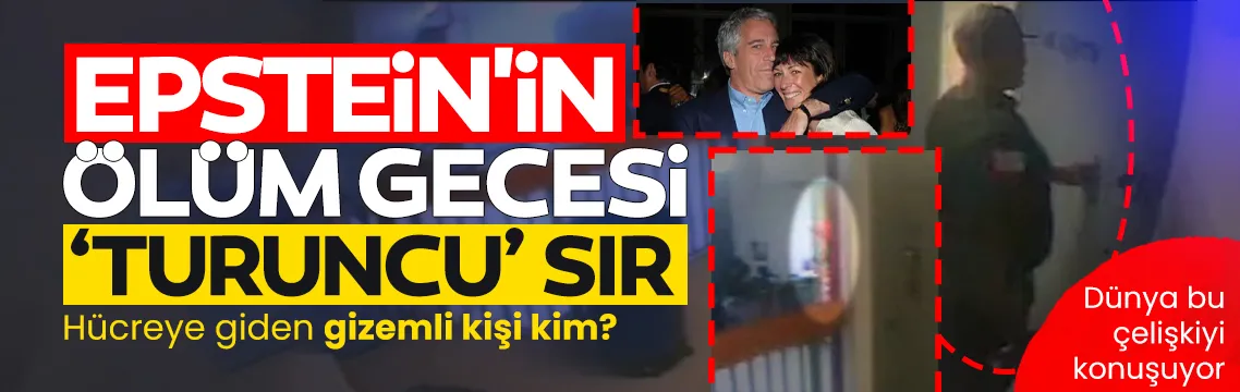 Epstein’in ölüm gecesi ‘turuncu’ sır! Hücreye giden gizemli kişi kim? Dünya bu çelişkiyi konuşuyor