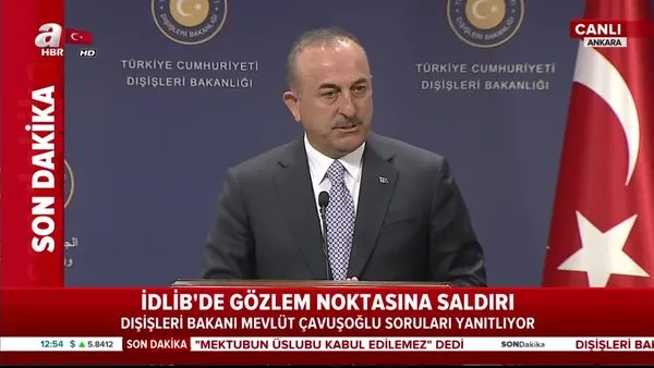Dışişleri Bakanı Mevlüt Çavuşoğlu'ndan canlı yayında önemli açıkalmalar