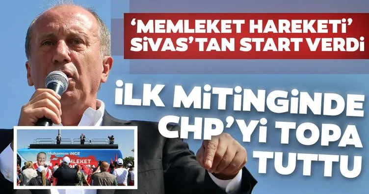 SON DAKİKA: Muharrem İnce’den CHP-HDP ittifakına gönderme: Terör ile bir şekilde ilişkisi olanları da istemiyoruz