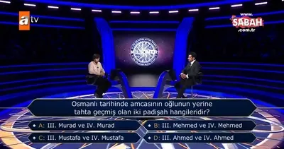 Kim Milyoner Olmak İster’de heyecan yaratan 300 bin TL’lik soru! Milyoner’de yarışmacı öyle bir karar verdi ki…