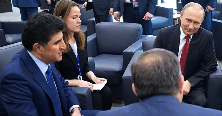 Putin ve Barzani Moskova’da görüştü