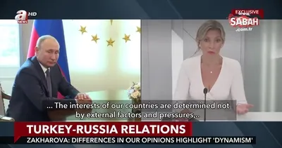 Rusya Dışişleri Bakanlığı Sözcüsü Maria Zaharova’dan ANEWS’e özel açıklamalar: Ankara’ya minnettarız | Video