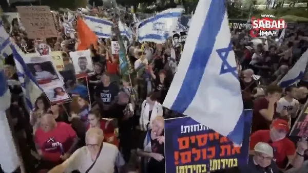 İsrail’de erken seçim çağrısıyla düzenlenen protesto 2’inci gününde | Video