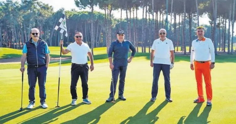 Golf tutkunları Antalya’da buluştu